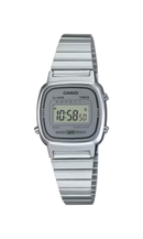 Relógio Casio Feminino Vintage Digital Prata LA670WA-7