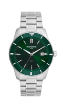Relógio Mondaine Masculino Slim Calendário Aço Prata 32947G0MVNE4
