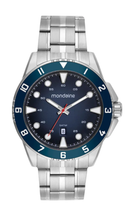 Relógio Mondaine Masculino Caixa Robusta Calendário Aço 32951G0MVNE2