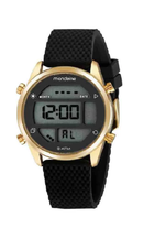 Relógio Preto Masculino Mondaine Digital 32317GPMVDI1