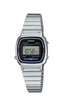 Relógio CASIO Feminino Vintage Digital Prata LA670WA-1
