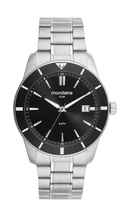 Relógio Mondaine Masculino Street Slim Prata 32947G0MVNE3