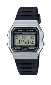 Relógio CASIO Digital Unissex F-91WM-7A