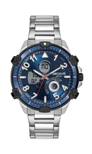 Relógio Masculino Anadigi Aço Prata 77270GPSVCA1