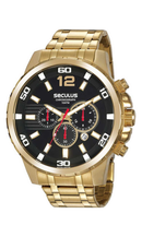 Relógio Seculus Masculino Cronógrafo Analógico 20909GPSVDA3