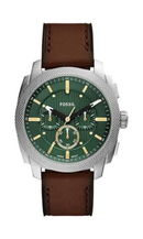 Relógio Fossil Masculino Machine Prata - FS6100/0VN