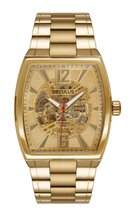 Relógio Automático Skeleton Masculino Dourado – 23719GPSVDA1