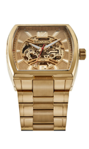 Relógio Automático Skeleton Masculino Dourado – 23719GPSVDA1