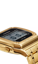 Relógio Mondaine Masculino Digital Vintage Dourado 32952GPMVDE1