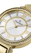 Relógio Champion Feminino Analógico Dourado CF25036H
