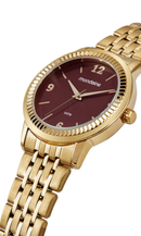 Relógio Feminino Mondaine Dourado com Catraca Serrilhada – 32919LPMVDE2