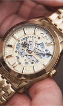 Relógio Technos Masculino Automático Dourado 8205NQ/4X