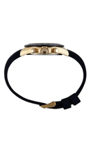 Relógio Masculino Mondaine Cronógrafo Dourado Silicone Preto 32815GPMVDI4