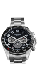 Relógio Mondaine Masculino Casual Cronógrafo Prata 32815G0MVNE1