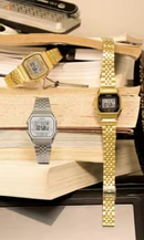 Relógio Casio Vintage Digital Feminino Dourado LA680WGA-1