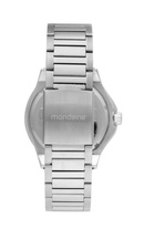 Relógio Mondaine Masculino Textura Ondas Oceânicas Prata 32757G0MVNE2