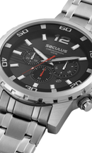 Relógio Masculino Cronógrafo Analógico Prata 20909G0SVNA4