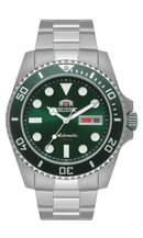 Relógio Orient Automático Submariner F49SS027NH Verde