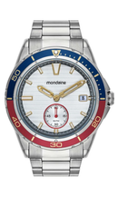 Relógio Mondaine Masculino Prata 32928G0MVNE2